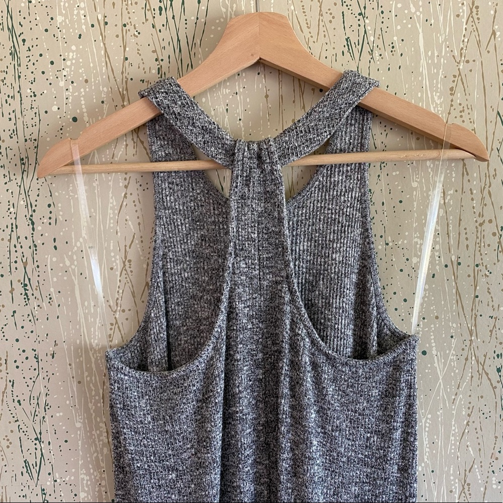 GAP softspun knit racerback maxi dress heather grey size XS - Picture 5 of 6